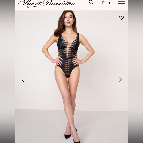 Agent Provocateur Other - Agent Provocateur Rayna Body Suit, NWT